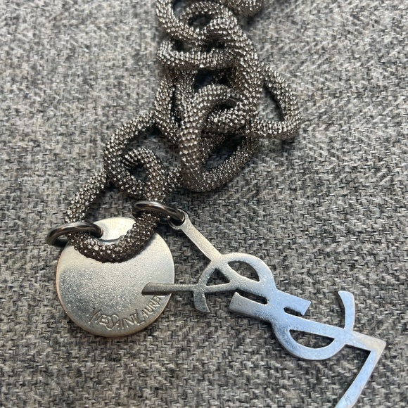Vintage YSL Saint Laurent Silver Bracelet - Picture 6 of 6